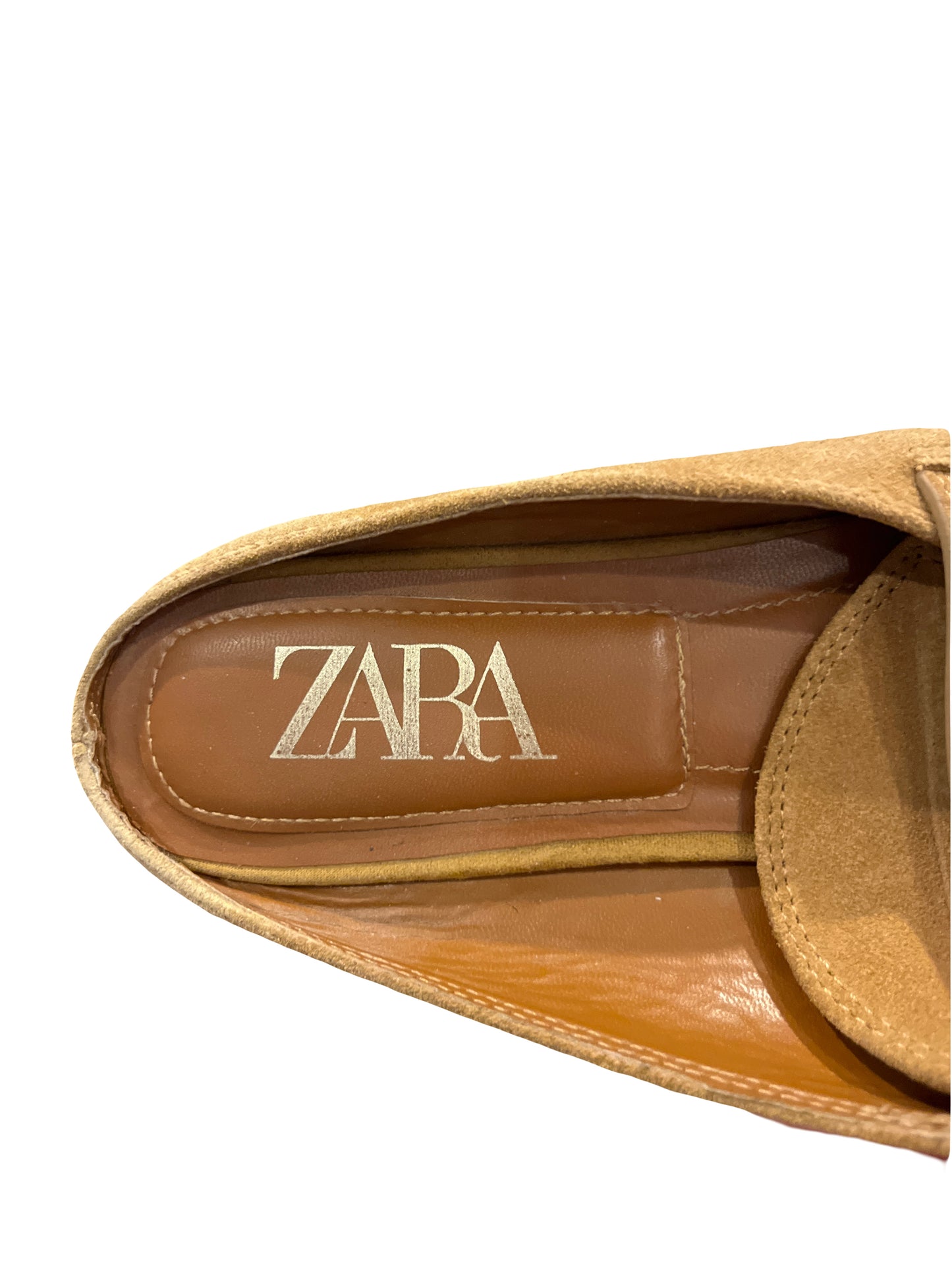 Zara leather mules