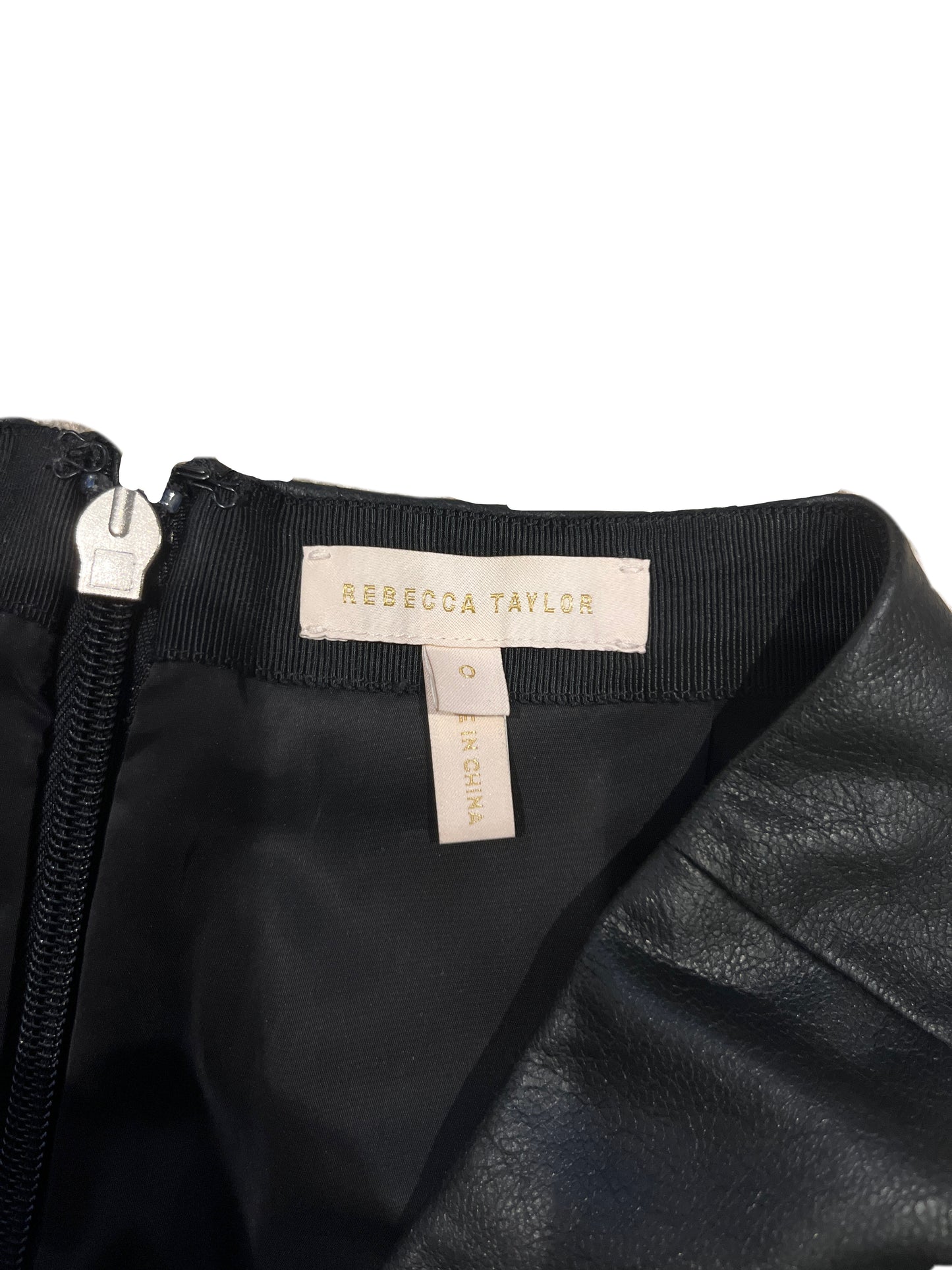 Rebecca Taylor Leather Skirt
