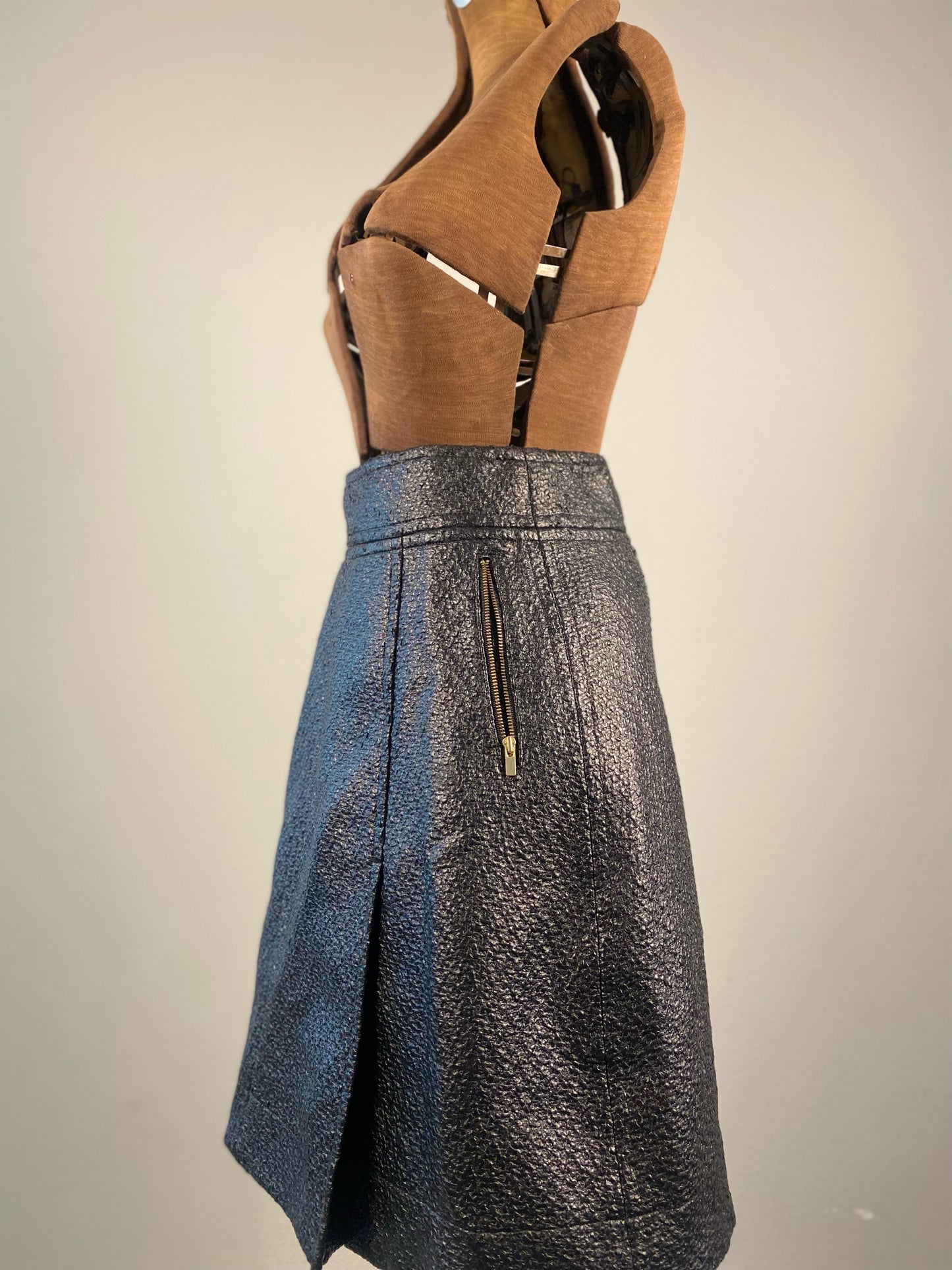 Banana Republic vegan leather skirt