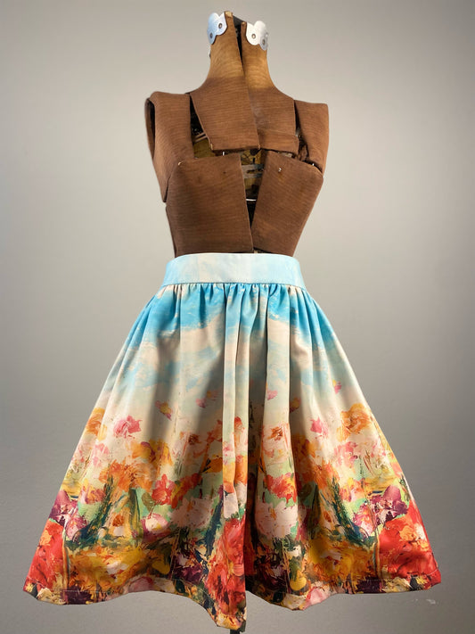 Capture Market floral skirt