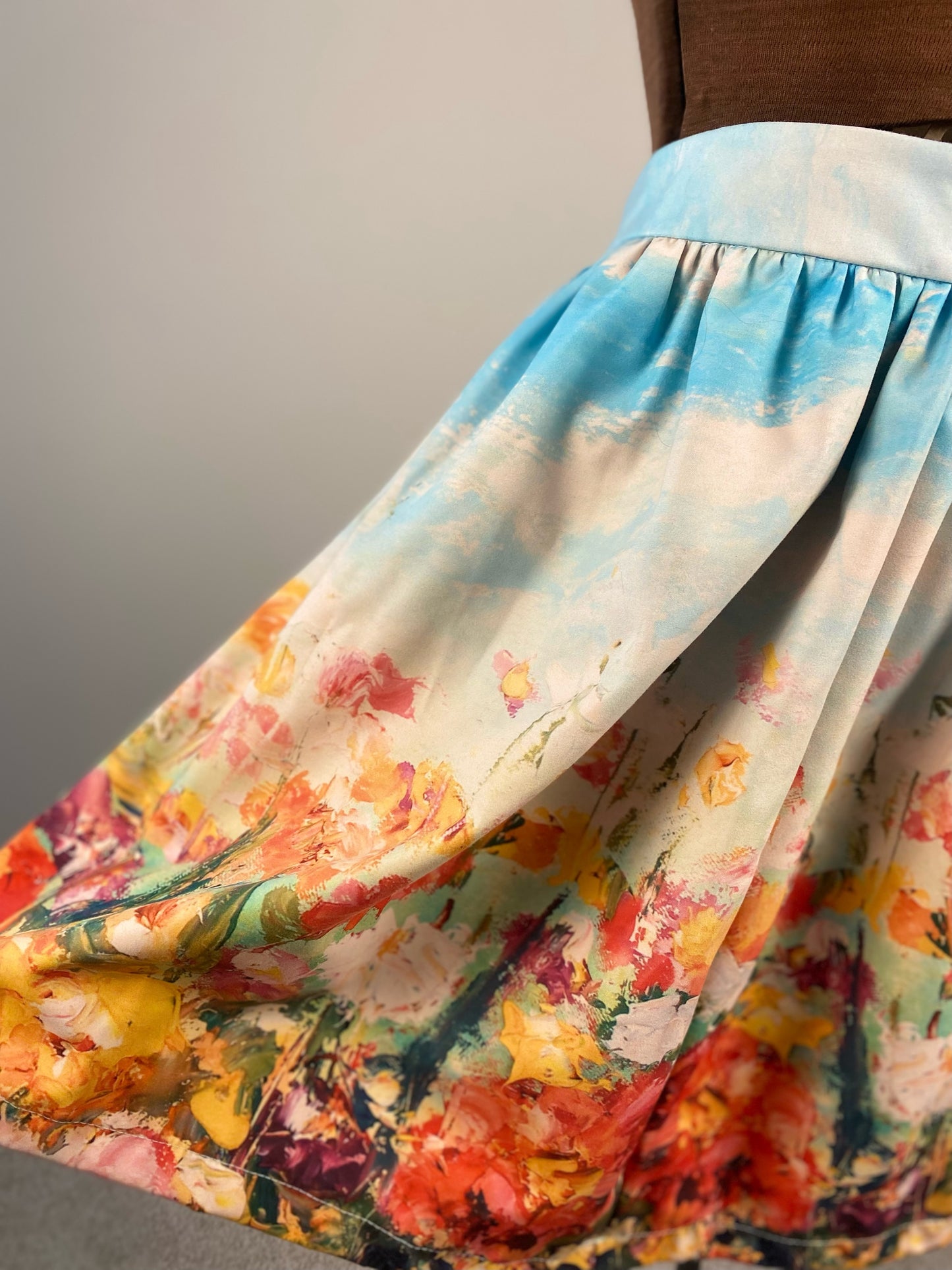 Capture Market floral skirt