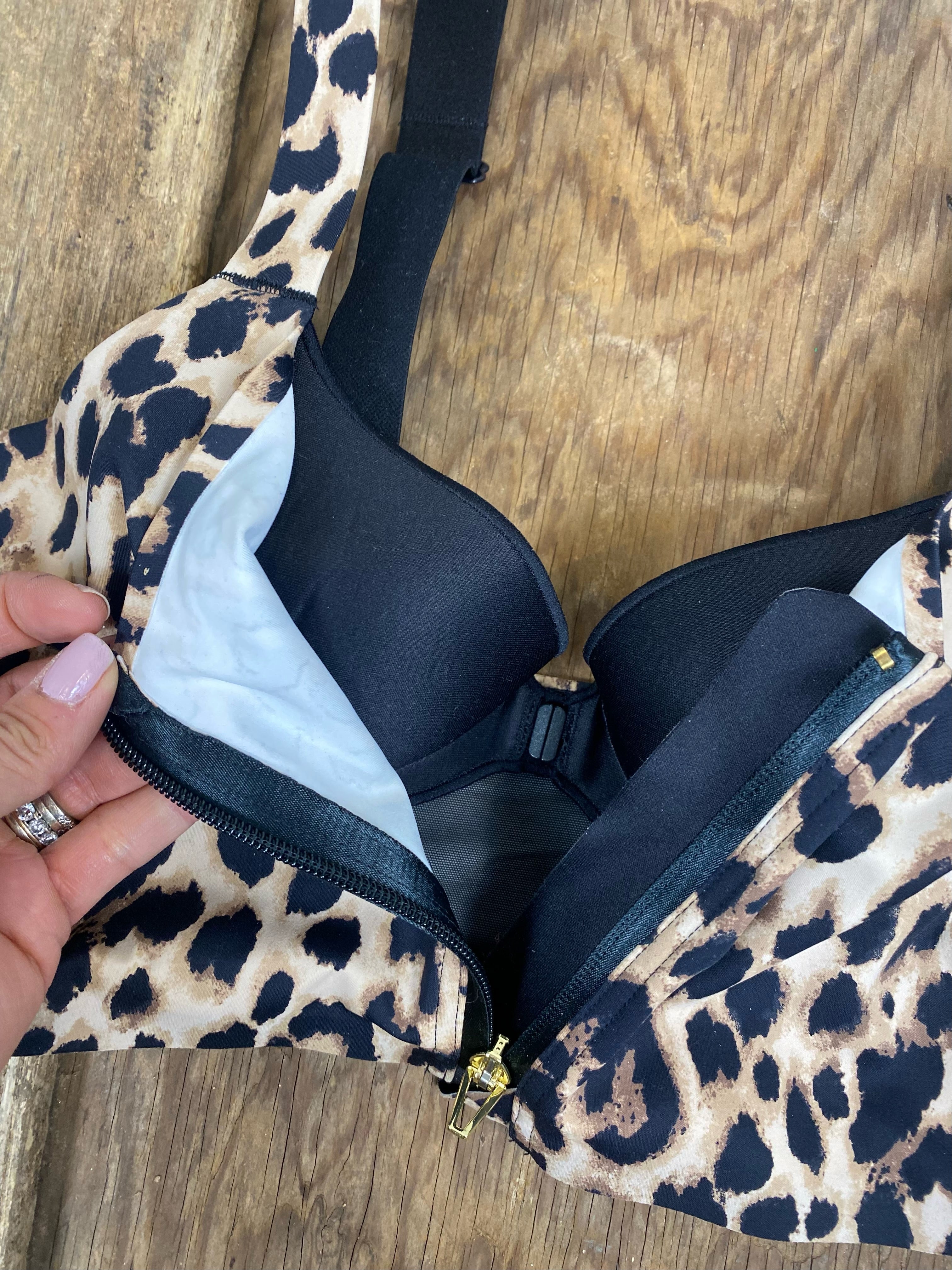 Victoria secret sales cheetah print bra